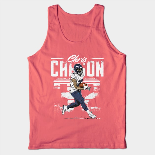 Chris Carson Seattle Retro Tank Top by MASTER_SHAOLIN